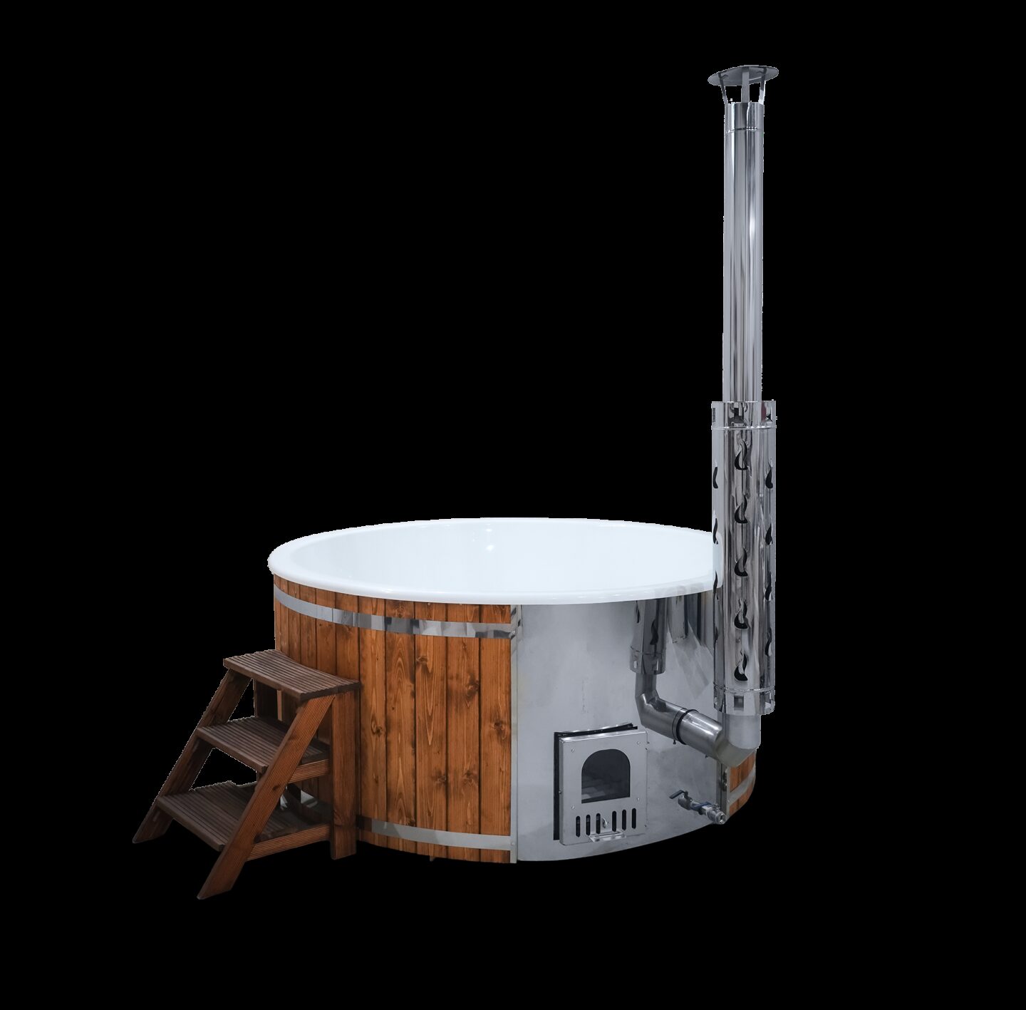 Hot tub SOPHIA by Makoya Spa, made of wood