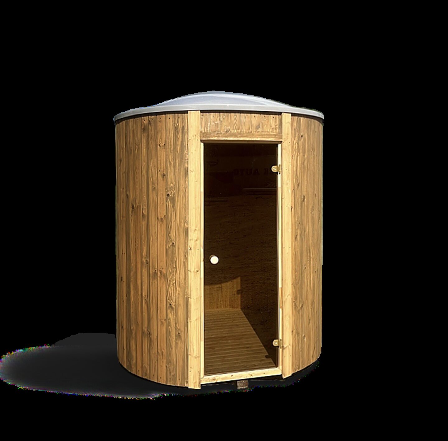 Makoya Spa VESTA wooden sauna with glass door
